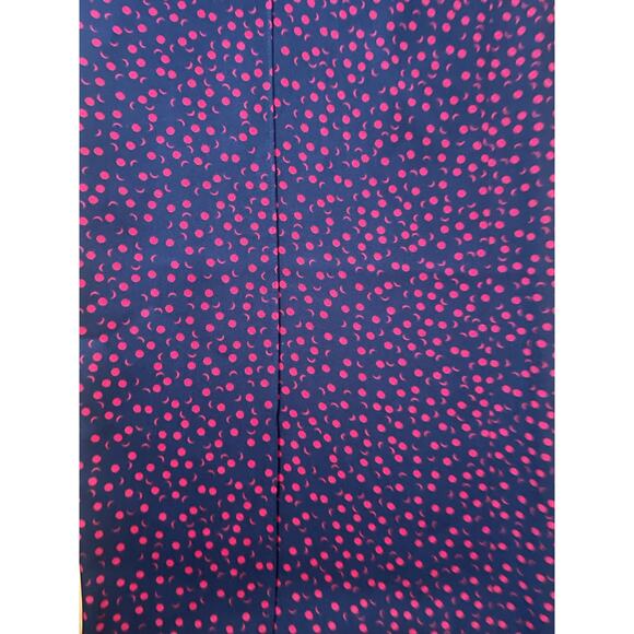 Diane von Furstenberg Black & Red Polka Dot Wide-leg Pants Size 4 - Picture 3 of 6